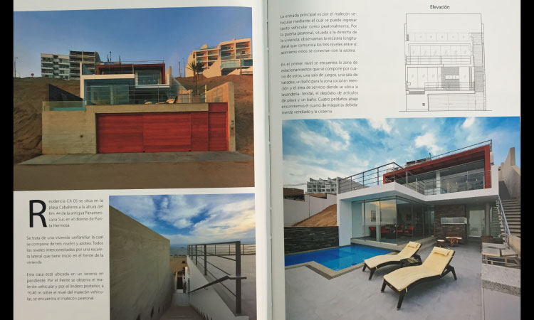 Casa CA-05 en Revista Dossier de Arquitectura